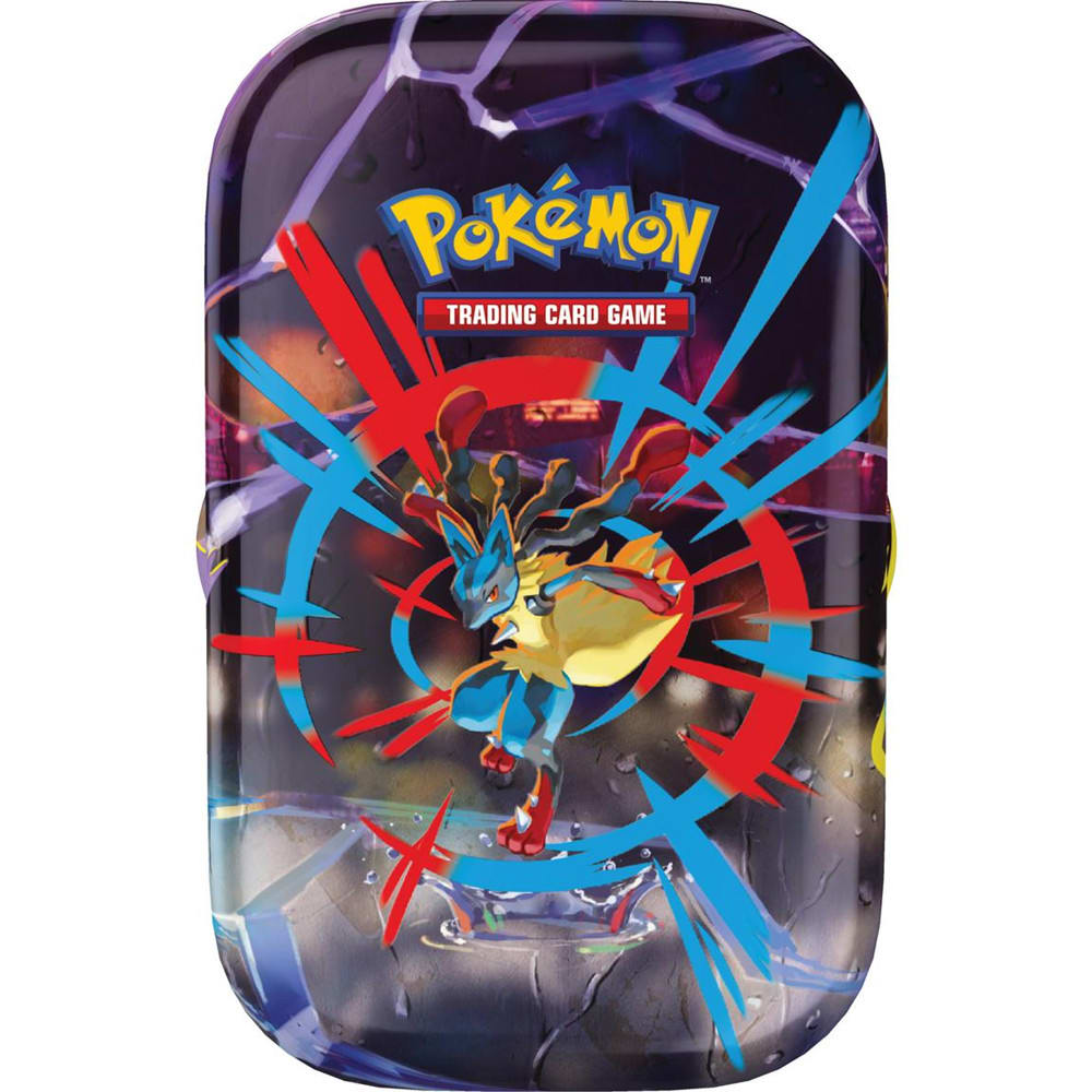 POKEMON TCG: MEGA HEROES MINI TIN MEGA LUCARIO1