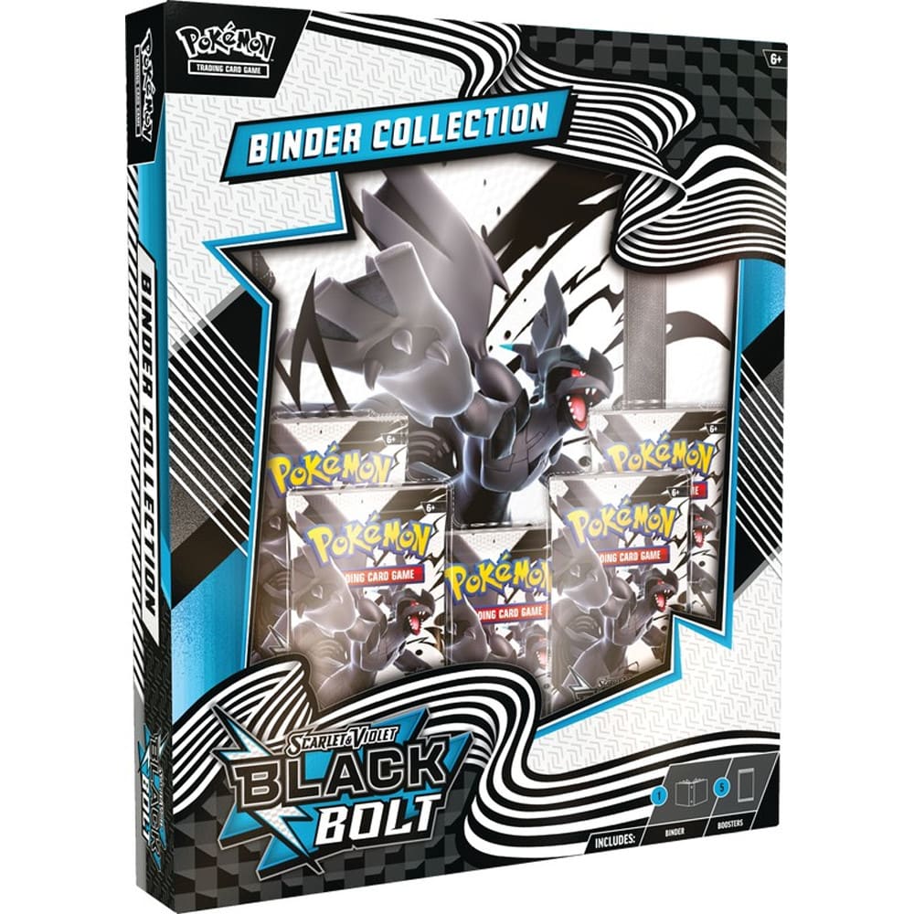POKEMON TCG: SPANISH SCARLET & VIOLET 10.5 BLACK BOLT- BINDER COLLECTION CASE1