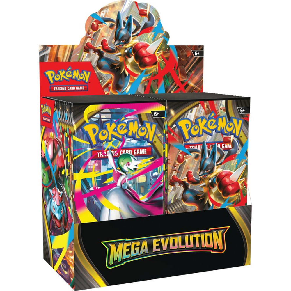 POKEMON TCG: SPANISH MEGA EVOLUTION 01- BOOSTER DISPLAY1