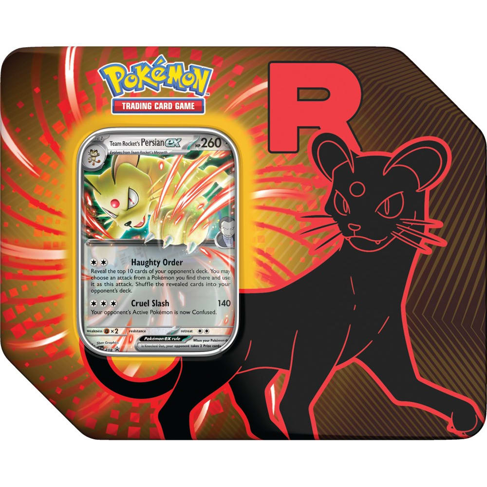 POKEMON TCG: TEAM ROCKET TIN - PERSIAN EX1