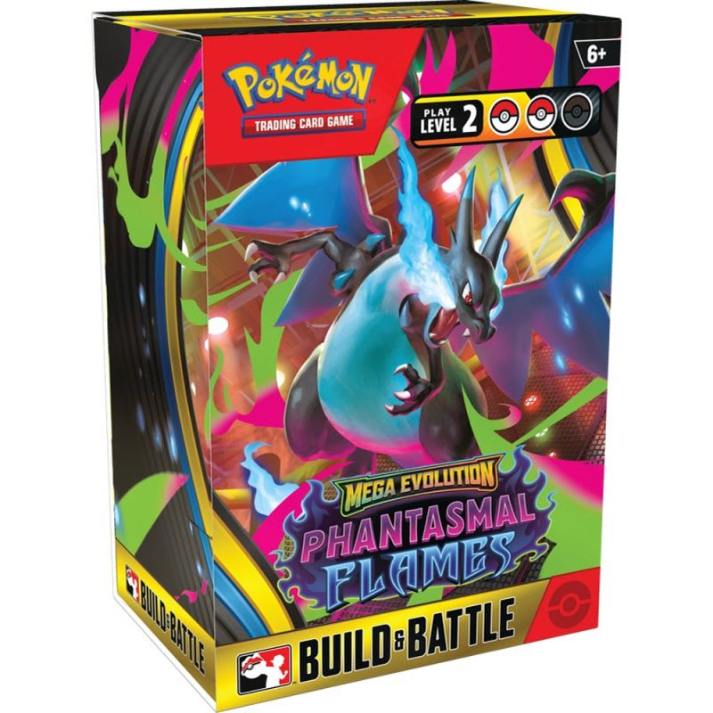 POKEMON TCG: MEGA EVOLUTION 02 PHANTASMAL FLAMES- BUILD & BATTLE1