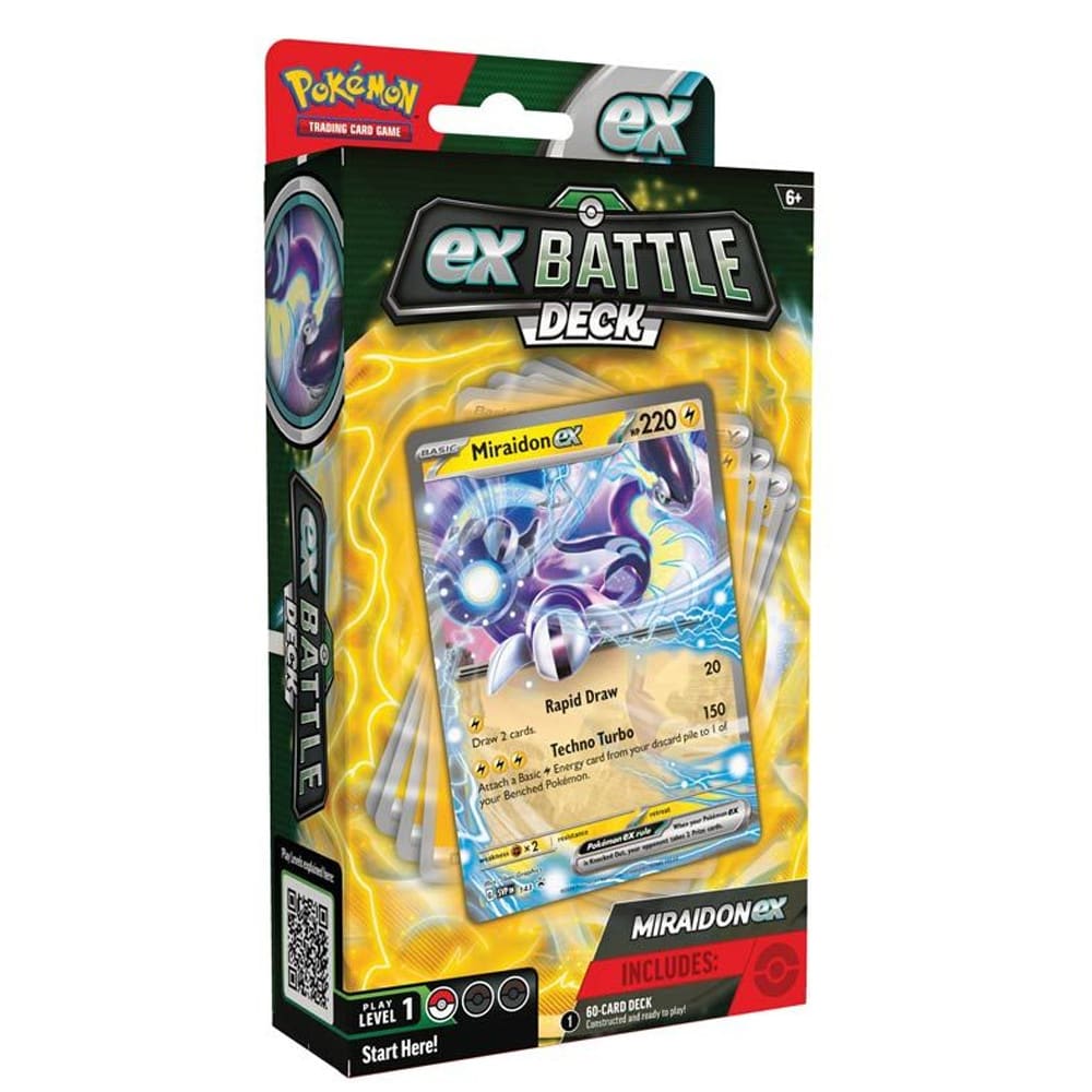 Pokemon TCG Ex Battle Deck Miraidon ex Spanish1