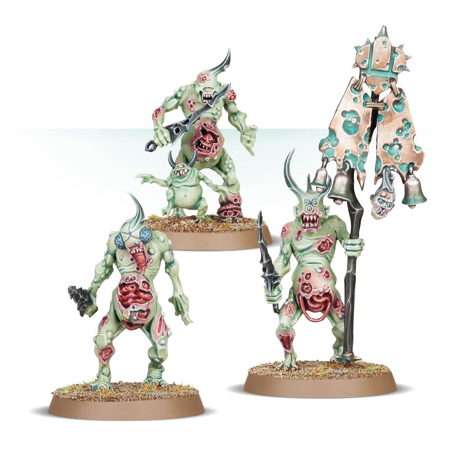 MAGGOTKIN OF NURGLE: PLAGUEBEARERS3