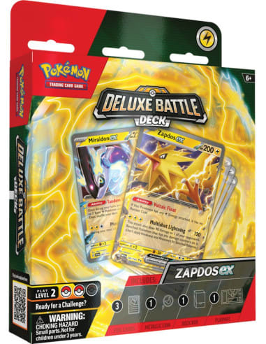 POKEMON TCG: ZAPDOS EX DELUXE BATTLE DECK1