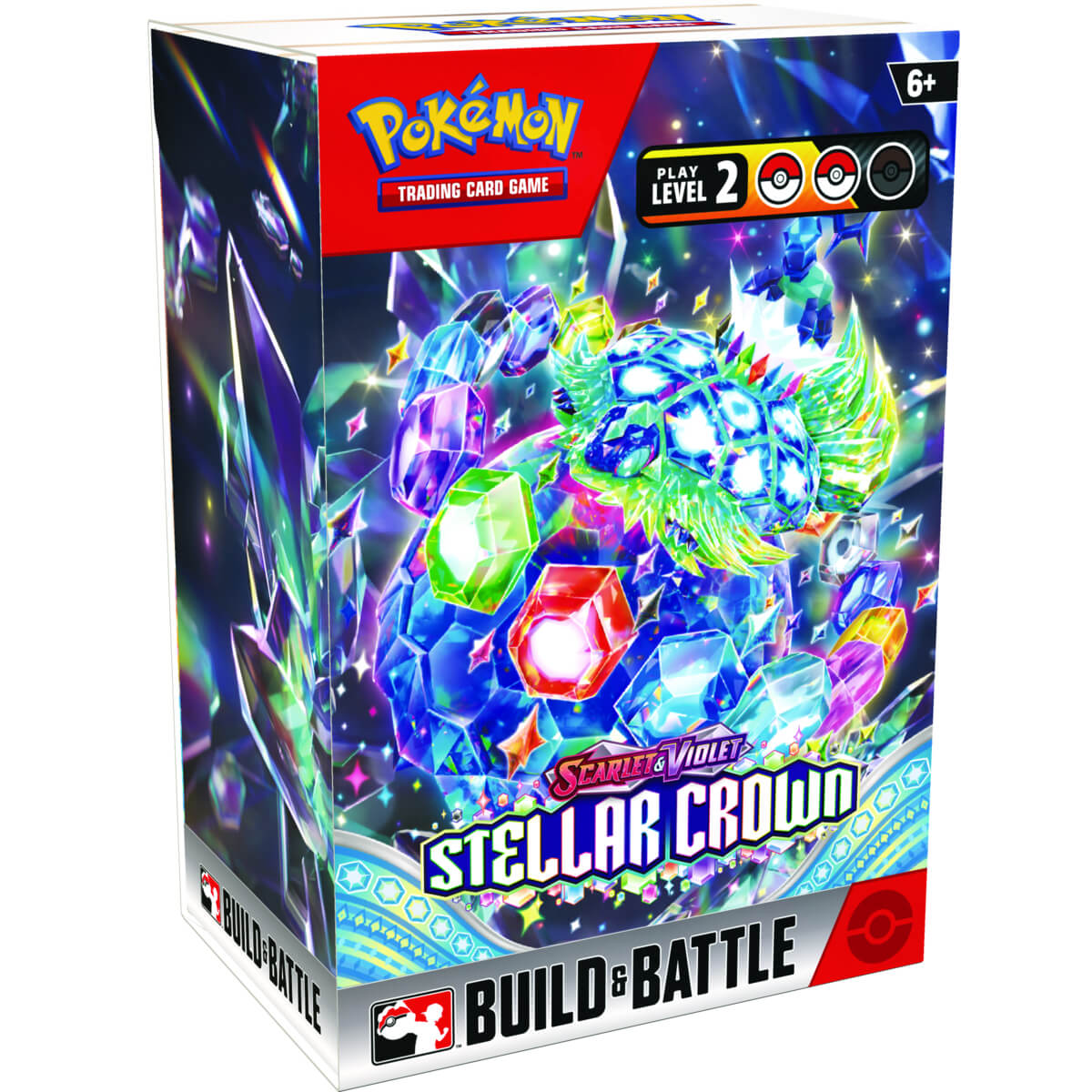 POKEMON TCG: SCARLET & VIOLET 07 STELLAR CROWN- BUILD & BATTLE BOX1
