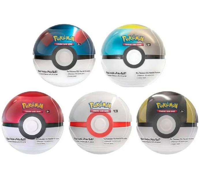 POKEMON TCG: POKEBALL TIN BEST OF1