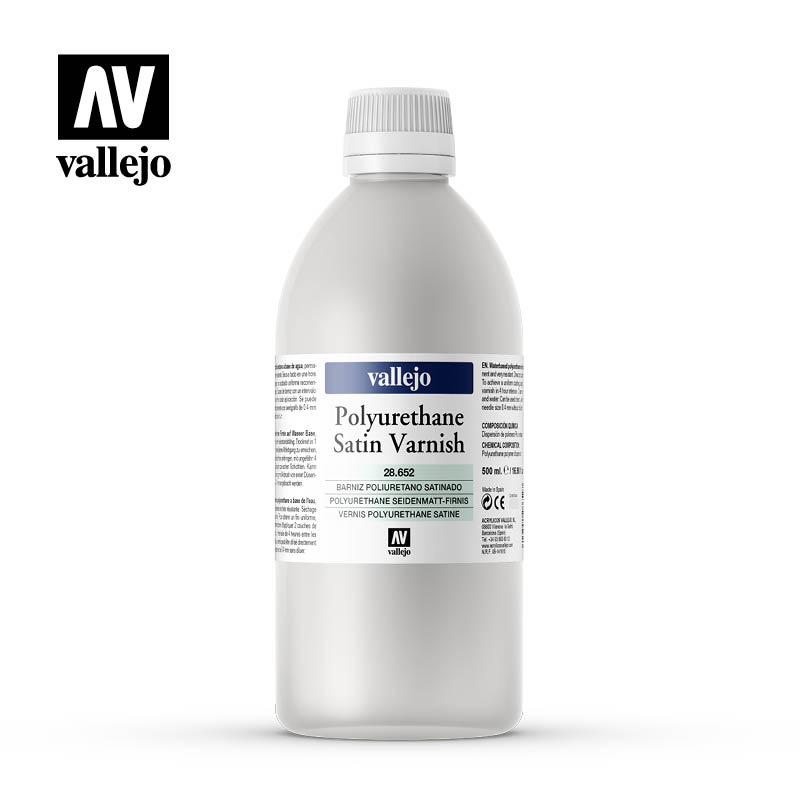 POLYURETHANE SATIN VARNISH, 500 ML.1