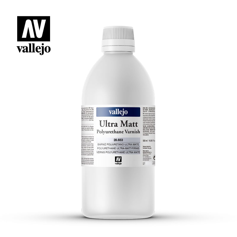 Polyurethane Ultra Matt Varnish, 500ml.1