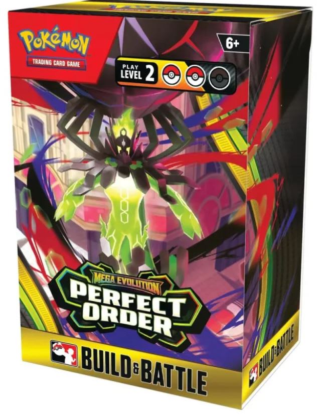 POKEMON TCG: MEGA EVOLUTION 03 PERFECT ORDER- BUILD & BATTLE BOX1