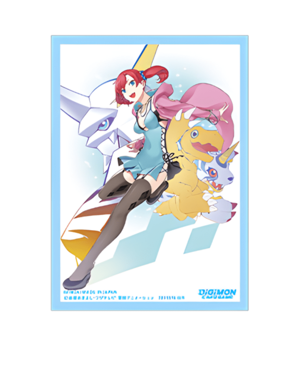 DIGIMON TCG: OFFICIAL CARD SLEEVES - D1