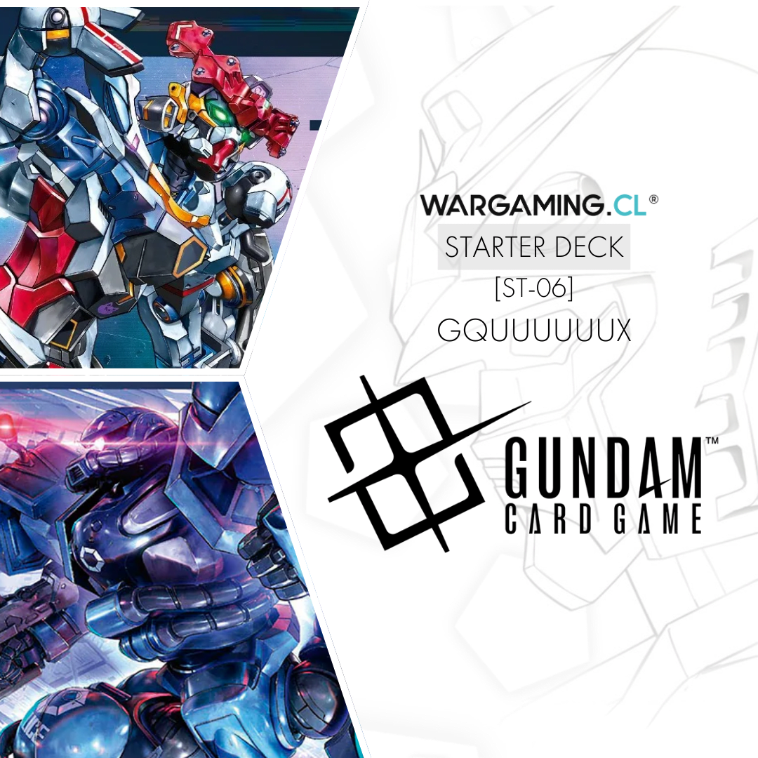 GUNDAM CARD GAME: STARTER DECK DISPLAY- 06 GQUUUUUUX [ST06]1