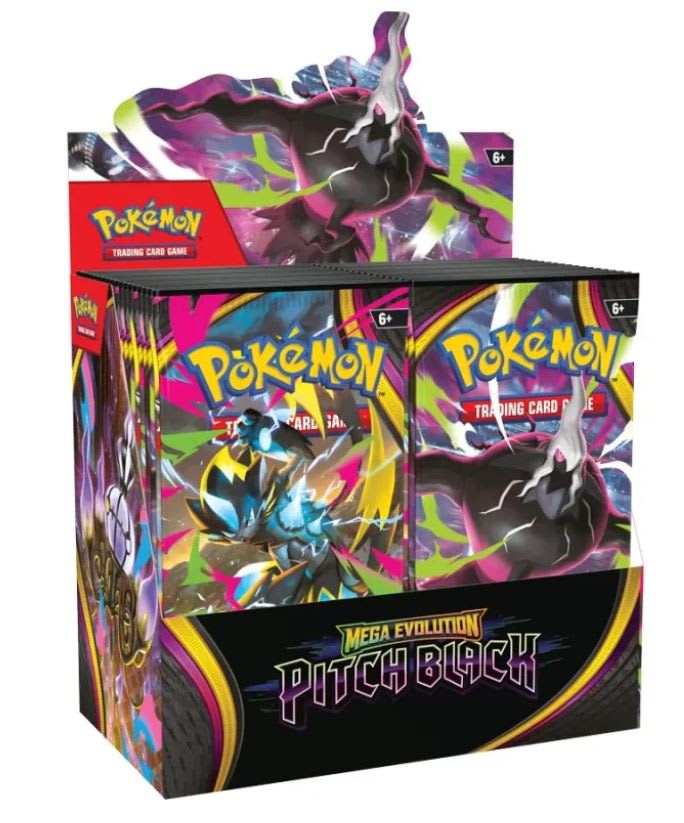 POKEMON TCG: SPANISH MEGA EVOLUTION 05 PITCH BLACK- BOOSTER DISPLAY1