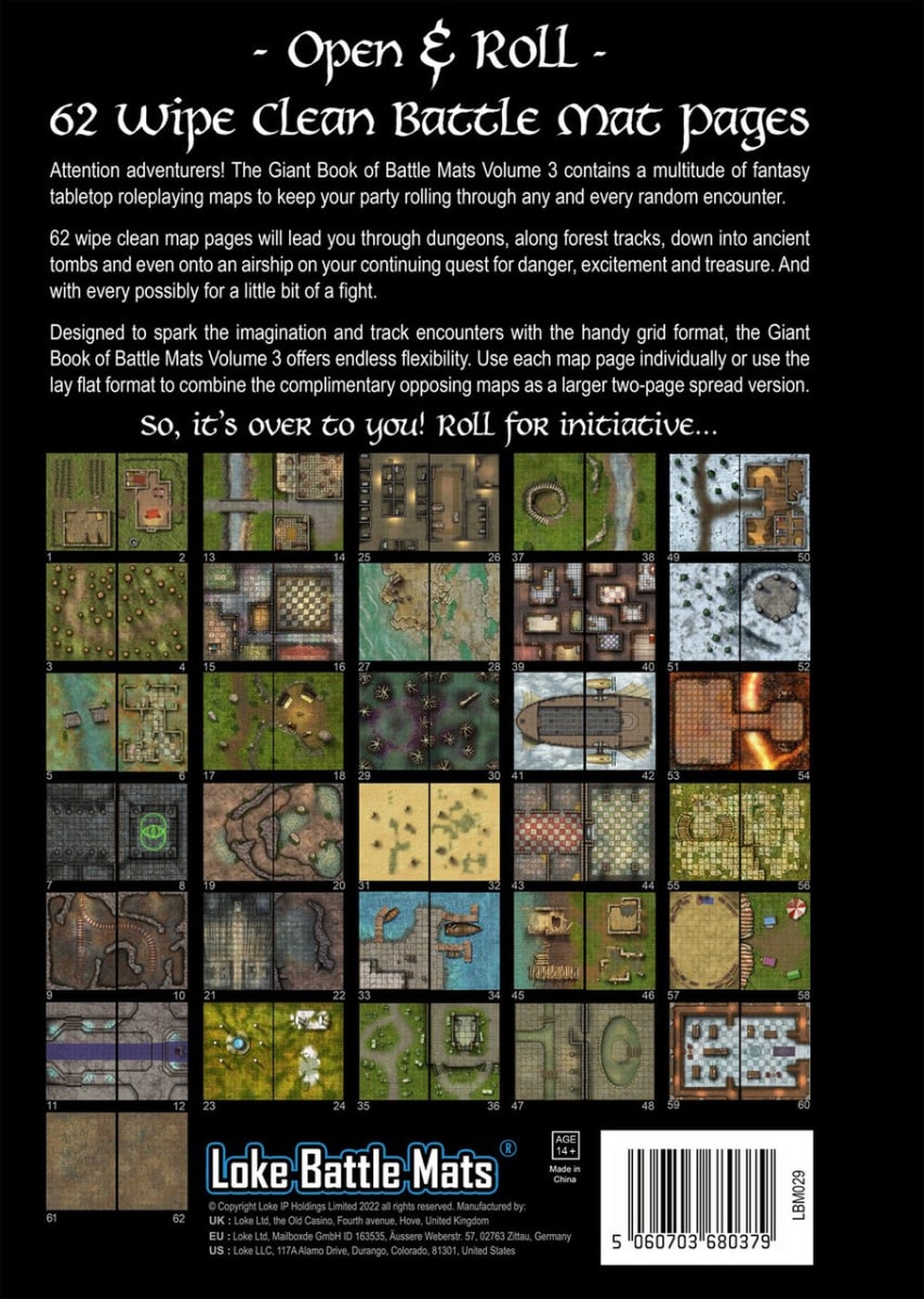 BATTLE MAT - GIANT BOOK OF BATTLE MATS, VOL 31