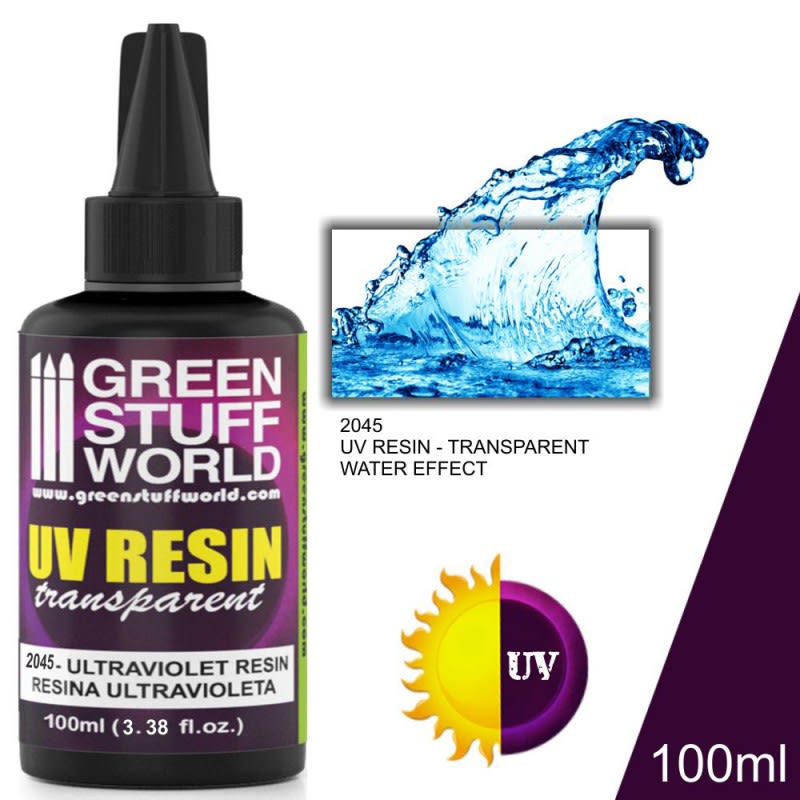 UV RESIN 100ML - WATER EFFECT1