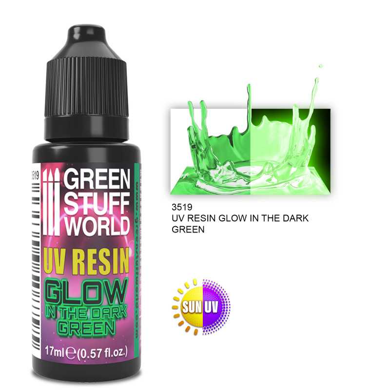 Resina Ultravioleta Verde - GLOW 17ml1