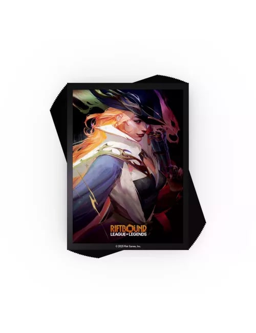 CARD SLEEVES: RIFTBOUND- ORIGINS- MISS FORTUNE ART (100 CT)2