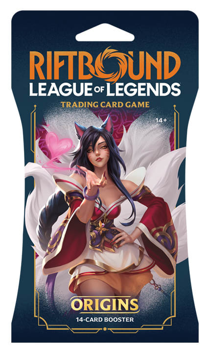 RIFTBOUND TCG: SET 1- ORIGINS- SLEEVED BOOSTER3