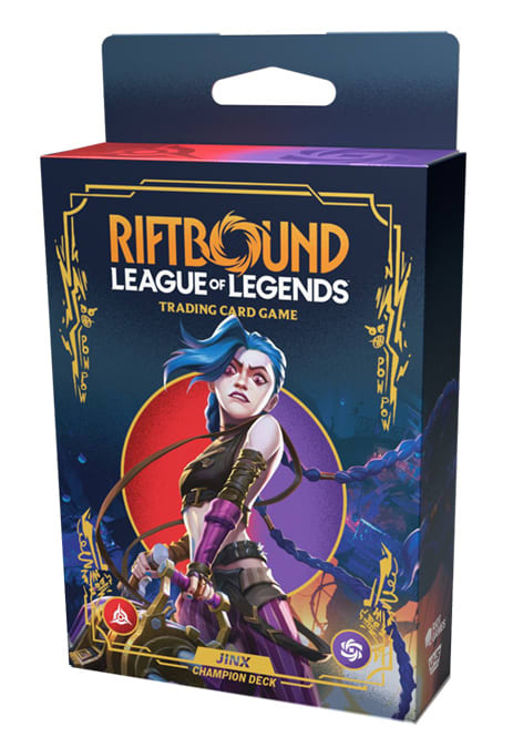 RIFTBOUND TCG: SET 1- ORIGINS- CHAMPION DECK DISPLAY- JINX1