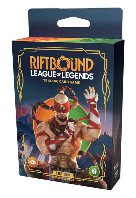 RIFTBOUND TCG: SET 1- ORIGINS- CHAMPION DECK DISPLAY- LEE SIN1