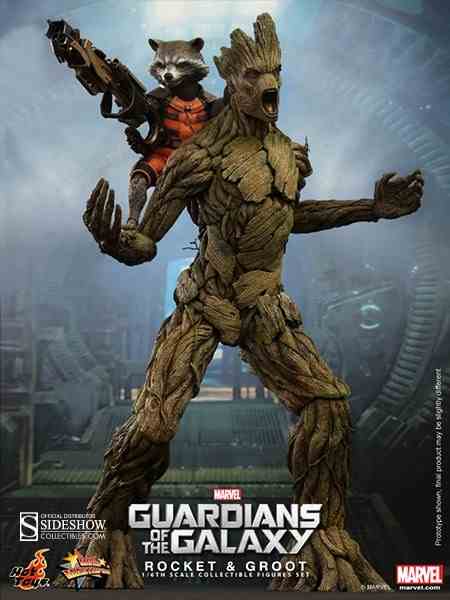 ROCKET & GROOT 1/6 SCALE COLLECTIBLE SET1