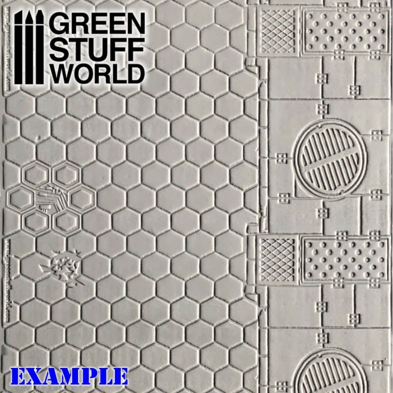 RODILLOS TEXTURIZADOS HEXA3