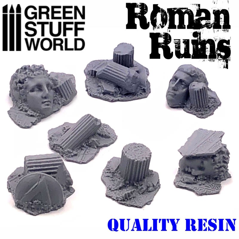 SET DE RESINA - RUINAS ROMANAS - ROMAN RUINS RESIN SET1
