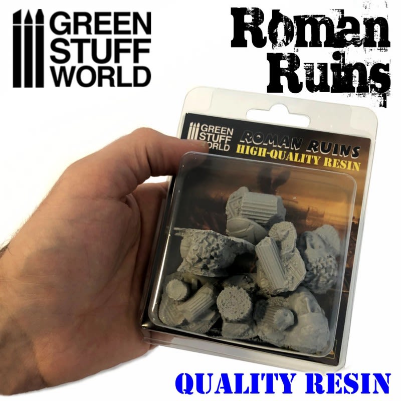 SET DE RESINA - RUINAS ROMANAS - ROMAN RUINS RESIN SET3