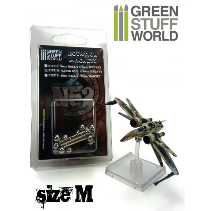 ROTATION MAGNETS 6,35+5MM (SIZE M) PACK1