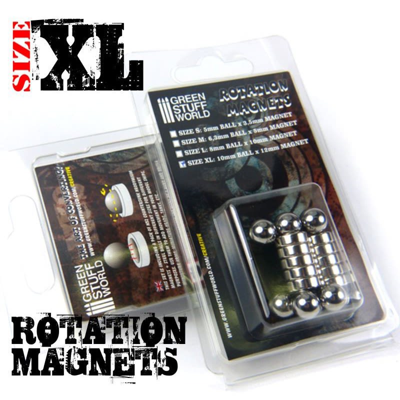 ROTATION MAGNETS 10+12MM (SIZE XL) PACK2