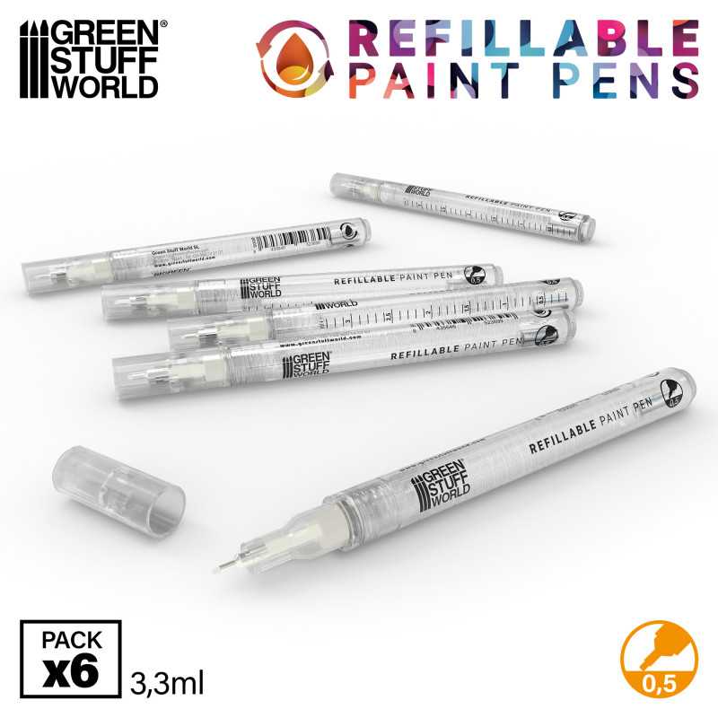 ROTULADORES RECARGABLES 0.5 (PACK X6)2
