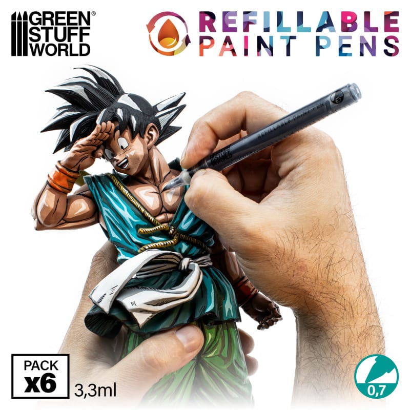 ROTULADORES RECARGABLES 0.7 (PACK X6)1