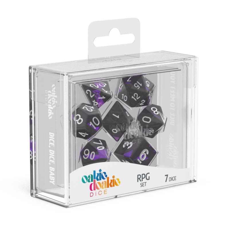 OAKIE DOAKIE - SET 7 DADOS: ENCLAVE/AMETHYST2