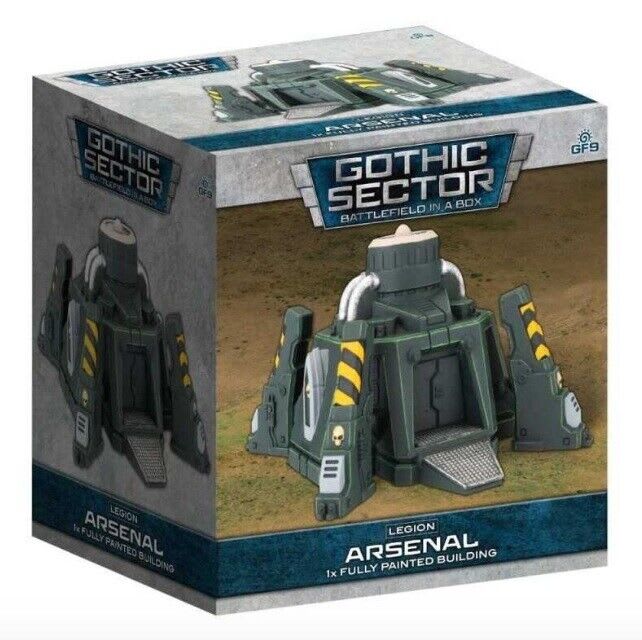 BATTLEFIELD IN A BOX: GOTHIC SECTOR- LEGION ARSENAL (X1), 30MM SCALE1