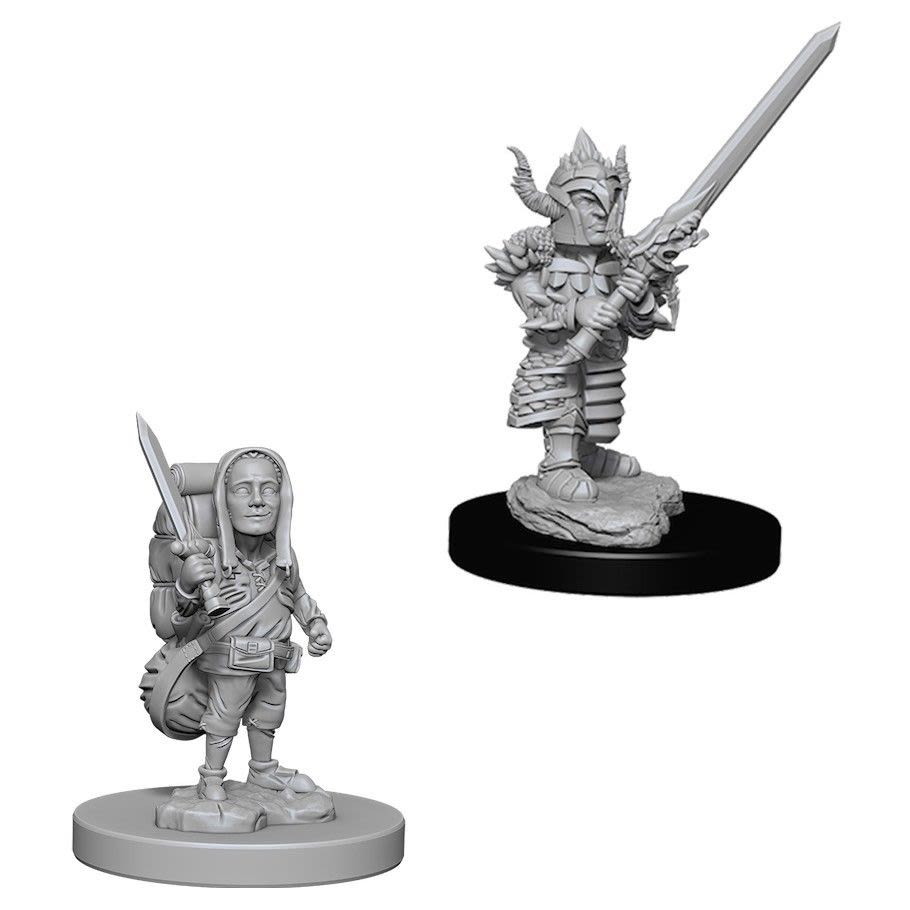 D&D NOLZUR'S MARVELOUS UNPAINTED MINIATURES: MALE HALFLING FIGHTER1