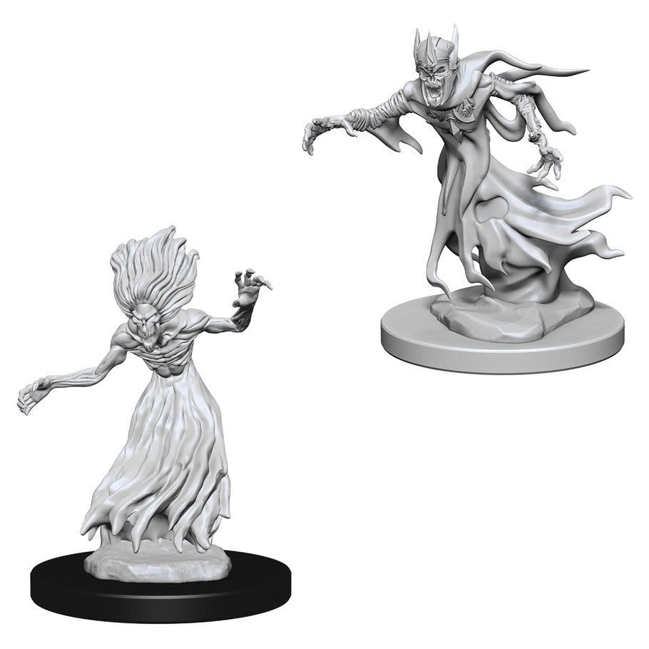 D&D NOLZUR'S MARVELOUS UNPAINTED MINIS: WRAITH & SPECTER OLD1