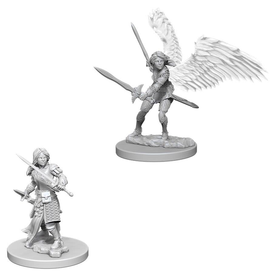 D&D NOLZUR'S MARVELOUS UNPAINTED MINIATURES: AASIMAR FEMALE PALADIN1