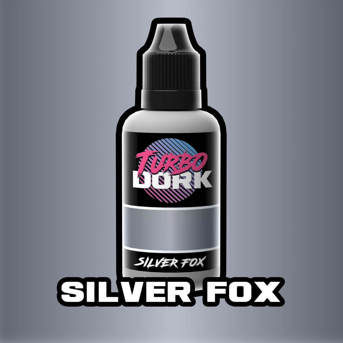 Paint Metallic Acrylic- Silver Fox, 20ml.1