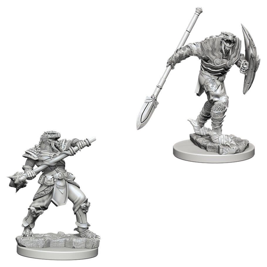 D&D NOLZUR'S MARVELOUS UNPAINTED MINIATURES: DRAGONBORN FIGHTER WITH SPEAR1