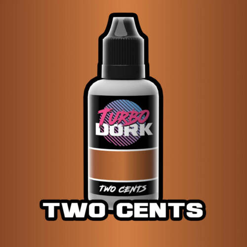 Paint Metallic Acrylic- Two Cents, 20ml.1