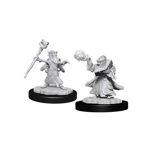 D&D NOLZUR'S MARVELOUS UNPAINTED MINIATURES: MALE GNOME WIZARD1