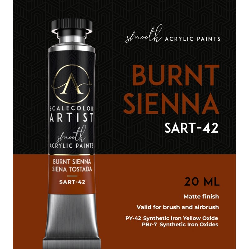 ARTIST BURNT SIENNA1