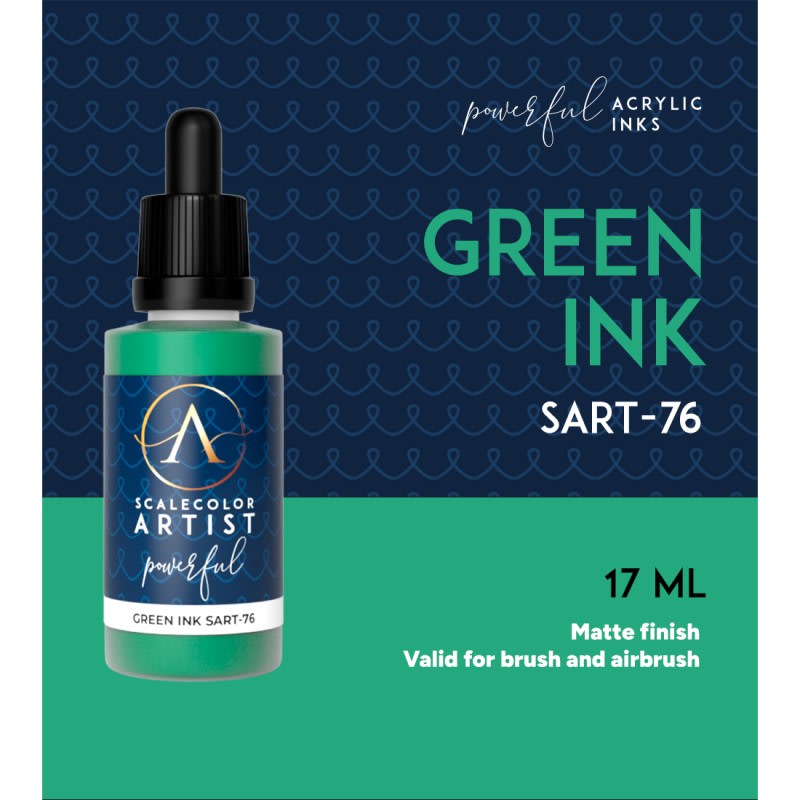 ARTIST GREEN INK1