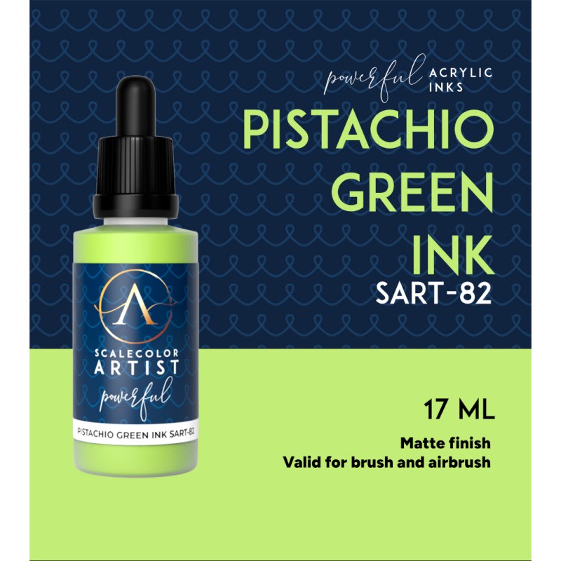 ARTIST PISTACHIO GREEN INK1