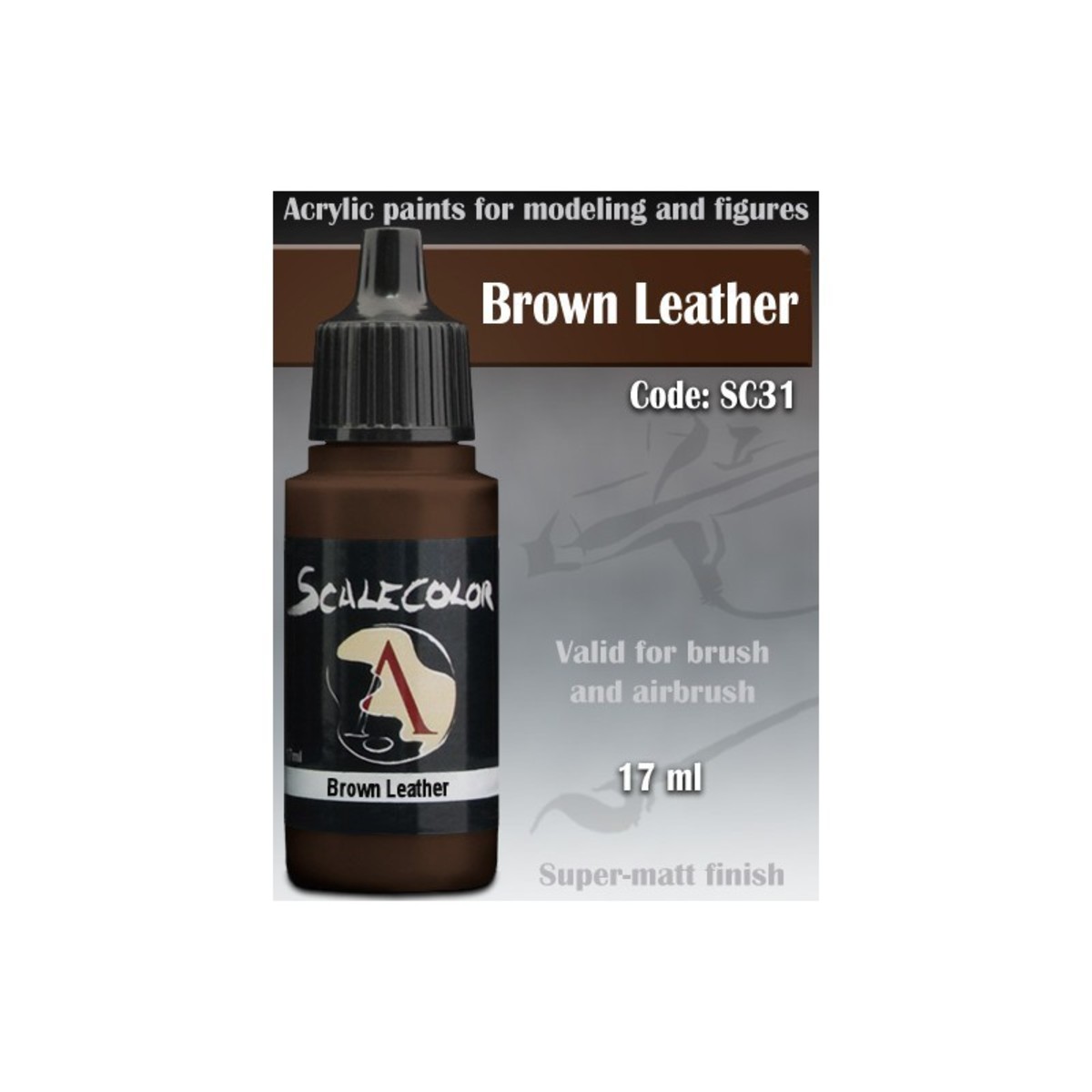 SCALECOLOR: BROWN LEATHER (17ML)1