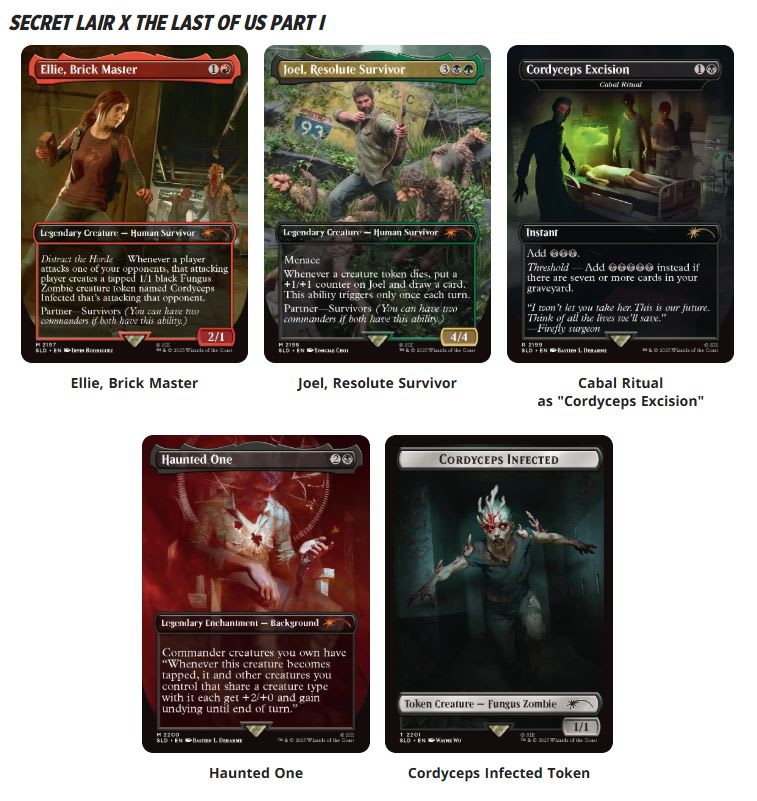 MTG: SECRET LAIR DROP- THE LAST OF US PART I: CHASING HOPE- REGULAR1