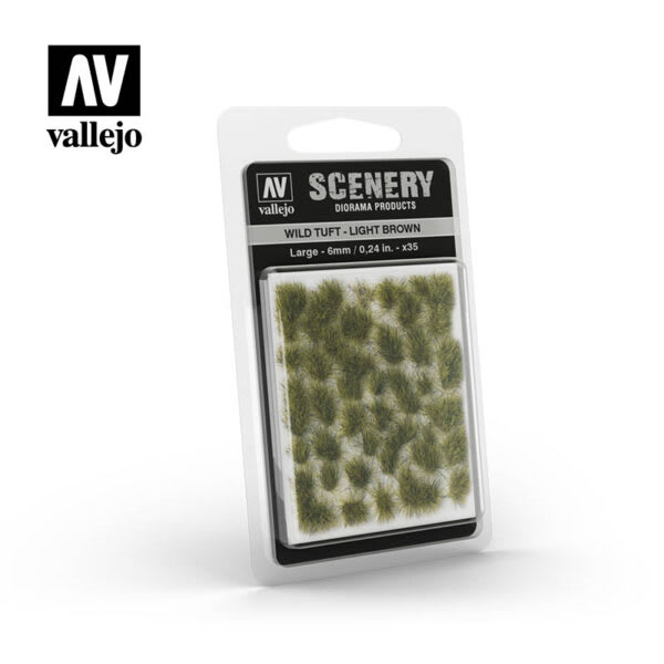 SCENERY: WILD TUFT - LIGHT BROWN 6MM1