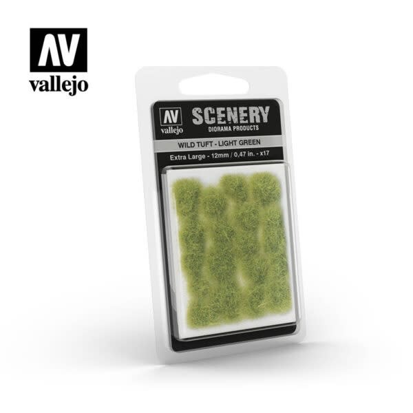 SCENERY: WILD TUFT - LIGHT GREEN 12MM1