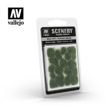 SCENERY: WILD TUFT - STRONG GREEN 12MM1