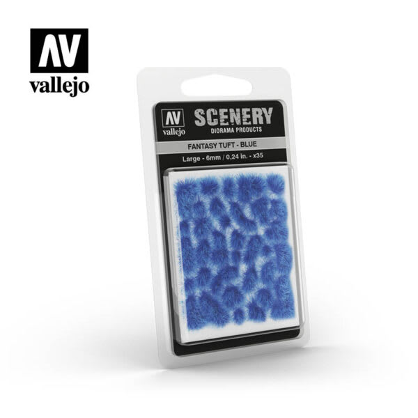 SCENERY: FANTASY TUFT - BLUE 6MM1