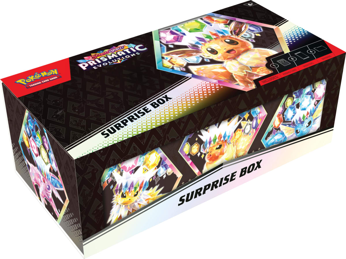 Pokemon TCG: Scarlet & Violet Prismatic Evolutions- Surprise Box1